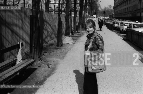 Portrait of Antonine Maillet, le 6 fevrier 1976  ©Sophie Bassouls/Leemage/Rosebud2