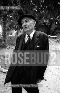 Portrait of Gustave Thibon, le 28 mai 1975  ©Sophie Bassouls/Leemage/Rosebud2