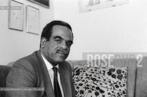 Portrait of Edouard Glissant, le 22 mars 1985  ©Sophie Bassouls/Leemage/Rosebud2