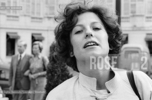 Portrait of Natacha Michel, le 3 septembre 1980  ©Sophie Bassouls/Leemage/Rosebud2