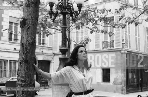 Portrait of Viviane Forrester, le 23 septembre 1975  ©Sophie Bassouls/Leemage/Rosebud2