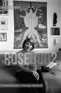 Portrait of Gisele Prassinos, le 24 septembre 1975  ©Sophie Bassouls/Leemage/Rosebud2