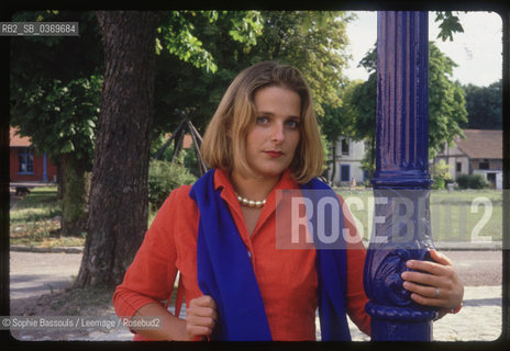 Portrait of Marie Nimier, le 13 septembre 1985  ©Sophie Bassouls/Leemage/Rosebud2