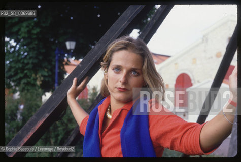 Portrait of Marie Nimier, le 13 septembre 1985  ©Sophie Bassouls/Leemage/Rosebud2