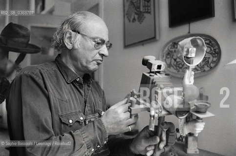 Portrait of Edgar Morin, le 19 septembre 1980  ©Sophie Bassouls/Leemage/Rosebud2