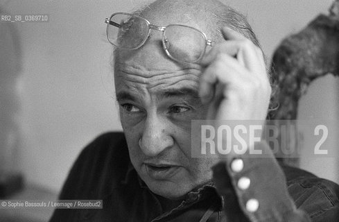 Portrait of Edgar Morin, le 19 septembre 1980  ©Sophie Bassouls/Leemage/Rosebud2