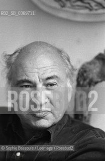 Portrait of Edgar Morin, le 19 septembre 1980  ©Sophie Bassouls/Leemage/Rosebud2