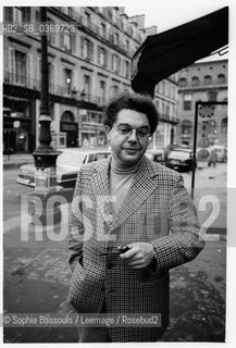 Portrait of Jean Clementin, le 13 fevrier 1976  ©Sophie Bassouls/Leemage/Rosebud2