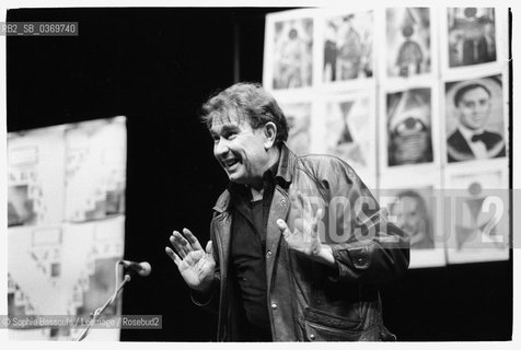 Portrait of Armand Gatti, le 24 juin 1985  ©Sophie Bassouls/Leemage/Rosebud2