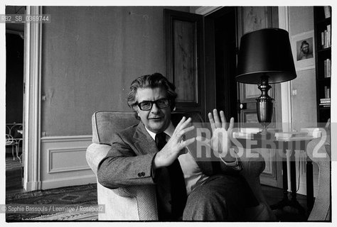 Portrait of Jacques Perry, le 12 mars 1976  ©Sophie Bassouls/Leemage/Rosebud2