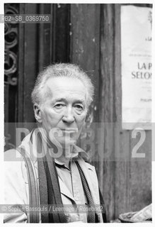 Portrait of Claude Roy, le 10 mars 1981  ©Sophie Bassouls/Leemage/Rosebud2