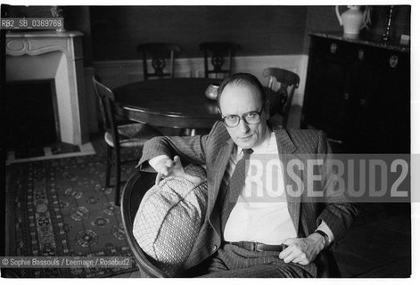 Portrait of Henry Bonnier, le 5 novembre 1976  ©Sophie Bassouls/Leemage/Rosebud2