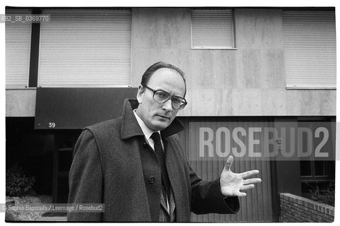 Portrait of Henry Bonnier, le 5 novembre 1976  ©Sophie Bassouls/Leemage/Rosebud2