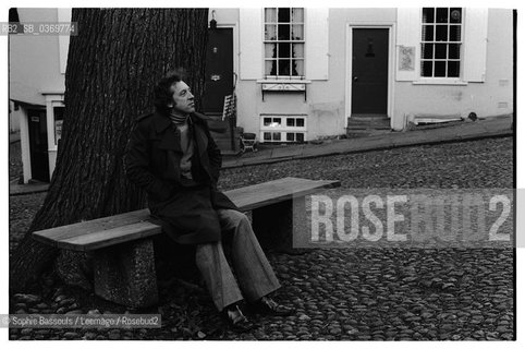 Portrait of Malcom Bradbury, le 9 decembre 1976, Norwich, Norfolk, England  ©Sophie Bassouls/Leemage/Rosebud2