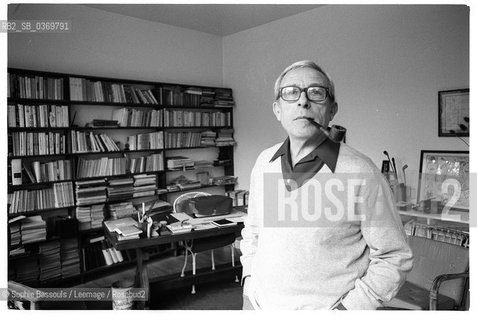 Portrait of Jacques Faizant, le 18 novembre 1976  ©Sophie Bassouls/Leemage/Rosebud2