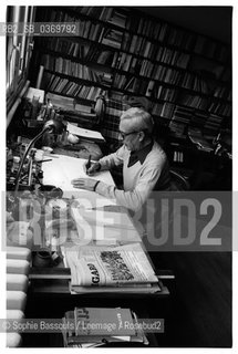 Portrait of Jacques Faizant, le 18 novembre 1976  ©Sophie Bassouls/Leemage/Rosebud2