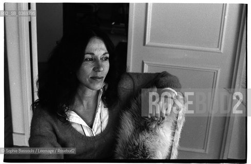 Portrait of Marie-Louise (Marie Louise) Audiberti, le 29 decembre 1976  ©Sophie Bassouls/Leemage/Rosebud2