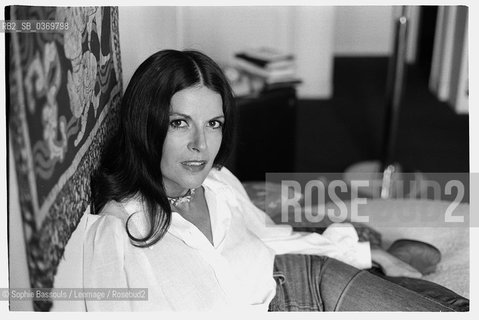 Portrait of Nicole Avril, le 9 septembre 1977  ©Sophie Bassouls/Leemage/Rosebud2