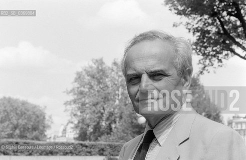 Portrait of Michel Deon, le 23 mai 1984  ©Sophie Bassouls/Leemage/Rosebud2