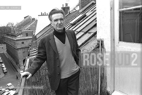 Portrait of Emil Cioran, le 1 fevrier 1977  ©Sophie Bassouls/Leemage/Rosebud2