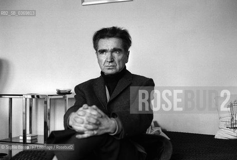 Portrait of Emil Cioran, le 1 fevrier 1977  ©Sophie Bassouls/Leemage/Rosebud2