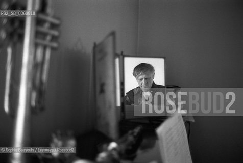 06 Jun 1979, France --- British writer Anthony Burgess (1917-1993). A large body of work (over 50 books). A Clockwork Orange (1962), his most famous novel was brought to the screen by Stanley Kubrick  ©Sophie Bassouls/Leemage/Rosebud2