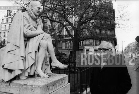 Portrait of Wilfred Burchett, le 11 mars 1977  ©Sophie Bassouls/Leemage/Rosebud2