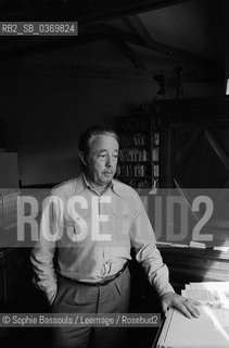 Portrait of Armand Lanoux, le 17 mars 1977  ©Sophie Bassouls/Leemage/Rosebud2