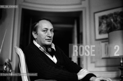 Portrait of Joseph Joffo, le 18 mars 1977  ©Sophie Bassouls/Leemage/Rosebud2