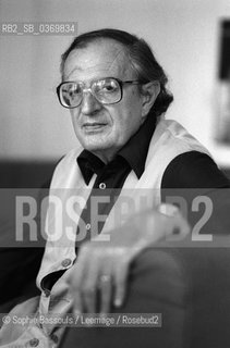 Portrait of Georges Conchon, le 27 avril 1977  ©Sophie Bassouls/Leemage/Rosebud2