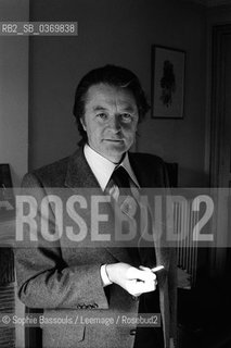 Portrait of Roland Dumas, le 14 fevrier 1977  ©Sophie Bassouls/Leemage/Rosebud2