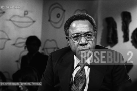 Portrait of Alex Haley, le 27 juin 1977 - emission apostrophe  ©Sophie Bassouls/Leemage/Rosebud2