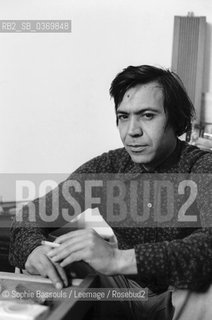 Portrait of Mohammed Khair-Eddine (Khair Eddine), le 9 avril 1976  ©Sophie Bassouls/Leemage/Rosebud2