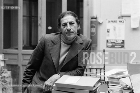 Portrait of Roger Borniche, le 27 avril 1976  ©Sophie Bassouls/Leemage/Rosebud2