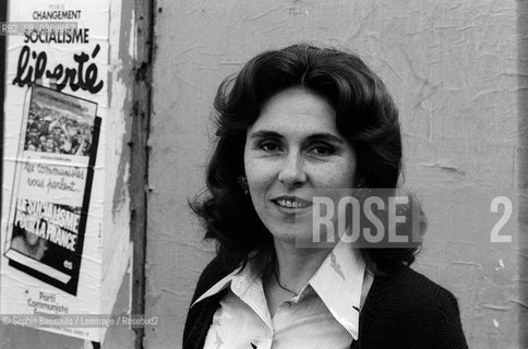 Portrait of Edith Cresson, le 21 mai 1976  ©Sophie Bassouls/Leemage/Rosebud2