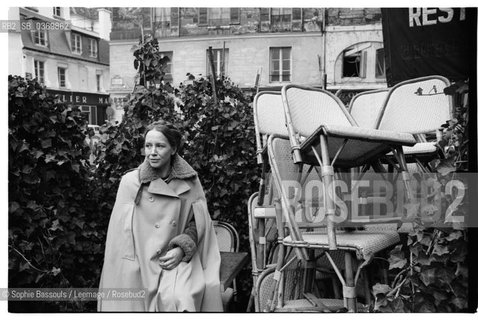 Portrait of Karine Berriot, le 22 janvier 1977  ©Sophie Bassouls/Leemage/Rosebud2