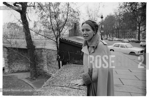 Portrait of Karine Berriot, le 22 janvier 1977  ©Sophie Bassouls/Leemage/Rosebud2