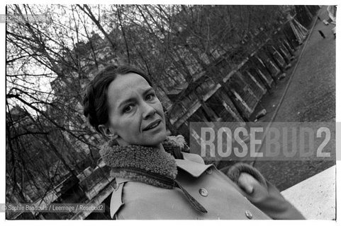 Portrait of Karine Berriot, le 22 janvier 1977  ©Sophie Bassouls/Leemage/Rosebud2