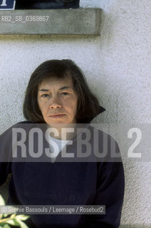 Portrait of Patricia Highsmith, le 25 mai 1976  ©Sophie Bassouls/Leemage/Rosebud2