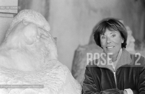 17 Dec 1980 --- Writer Benoite Groult  ©Sophie Bassouls/Leemage/Rosebud2