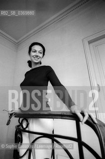 Portrait of Anka Muhlstein, le 18 juin 1976  ©Sophie Bassouls/Leemage/Rosebud2