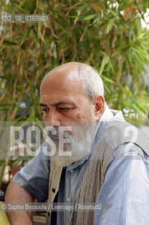 Portrait of Enis Batur le 28 juin 2014  ©Sophie Bassouls/Leemage/Rosebud2