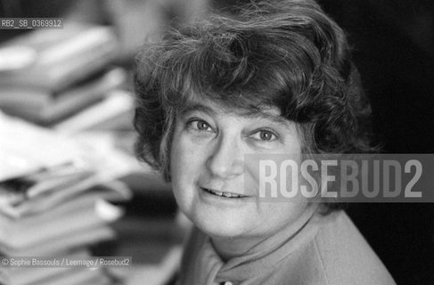 Portrait of Annie Kriegel, le 22 janvier 1983  ©Sophie Bassouls/Leemage/Rosebud2