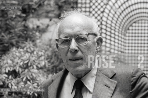 Portrait of Rene Dubos le 18 mai 1979  ©Sophie Bassouls/Leemage/Rosebud2