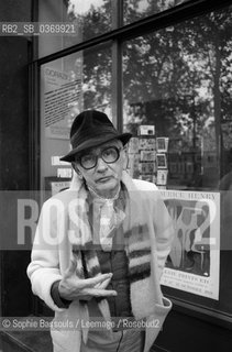 Portrait of Maurice Henry le 18 octobre 1979  ©Sophie Bassouls/Leemage/Rosebud2