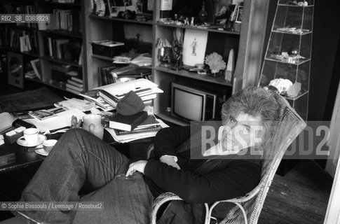 Portrait of Etienne Roda-Gil (Roda Gil) le 7 novembre 1980  ©Sophie Bassouls/Leemage/Rosebud2