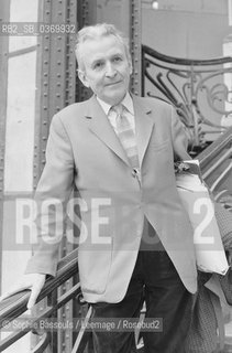 Portrait of Maurice Girodias at Paris, le 22 mars 1985  ©Sophie Bassouls/Leemage/Rosebud2