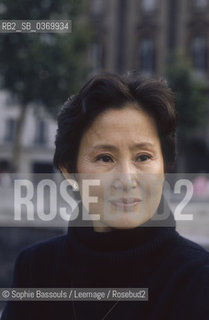 Portrait of Jie Zhang at Paris, le 8 octobre 1986  ©Sophie Bassouls/Leemage/Rosebud2