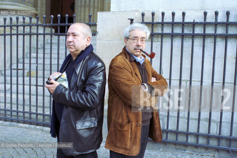 Luc Boltanski, 10 mars 2003  ©Sophie Bassouls/Leemage/Rosebud2