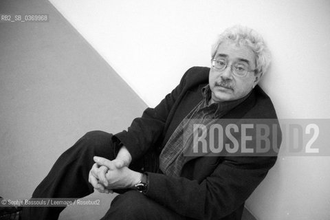 Luc Boltanski, 10 mars 2003  ©Sophie Bassouls/Leemage/Rosebud2